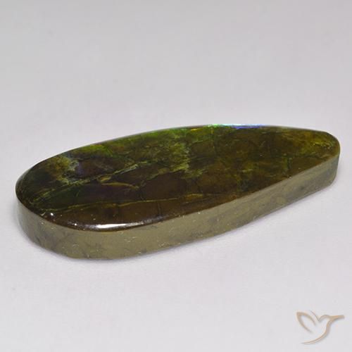 amolita Multicolorido Natural 20.06ct, Chique, Opaco