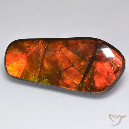 amolita Multicolorido Natural 15.53ct, Chique, Opaco