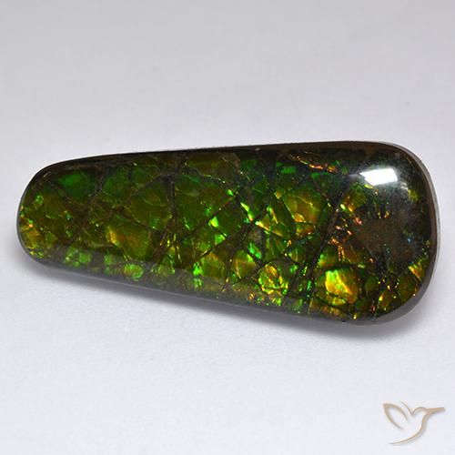 amolita Multicolorido Natural 17.04ct, Chique, Opaco