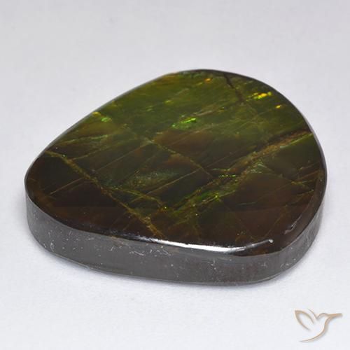amolita Multicolorido Natural 18.81ct, Chique, Opaco