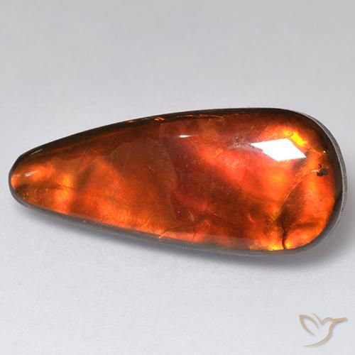 amolita Multicolorido Natural 13.57ct, Chique, Opaco