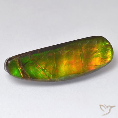 11.01ct Natural Multicolorido amolita, Chique, Opaco