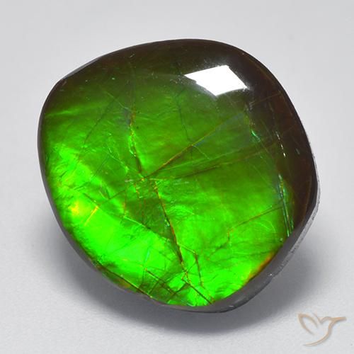 amolita Multicolorido Natural 10.26ct, Chique, Opaco