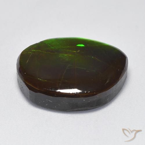 amolita Multicolorido Natural 10.26ct, Chique, Opaco