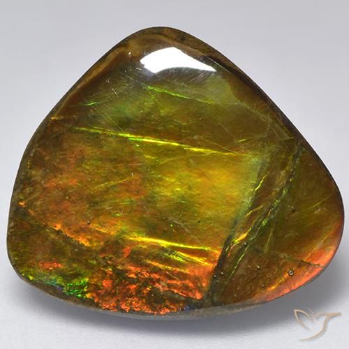 18.32ct Natural Multicolorido amolita, Chique, Opaco