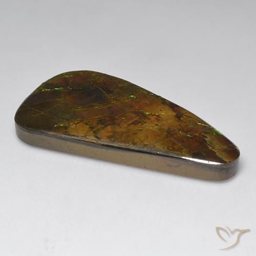 amolita Multicolorido Natural 23.60ct, Chique, Opaco