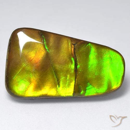 18.48ct Natural Multicolorido amolita, Chique, Opaco