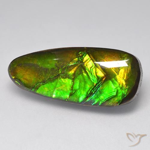 amolita Multicolorido Natural 9.58ct, Chique, Opaco