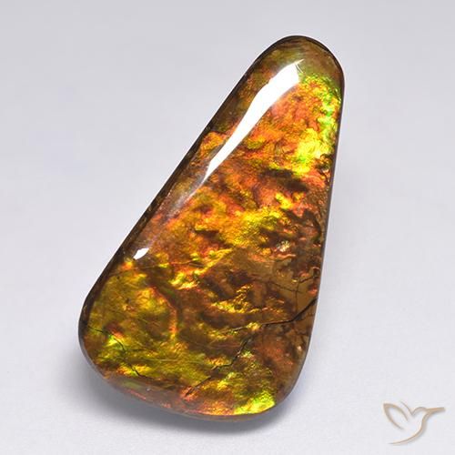18.34ct Natural Multicolorido amolita, Chique, Opaco