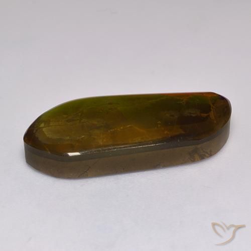 amolita Multicolorido Natural 13.43ct, Chique, Opaco