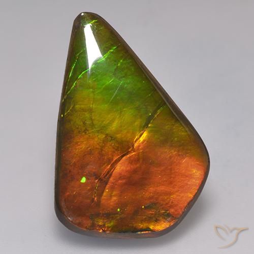amolita Multicolorido Natural 20.30ct, Chique, Opaco