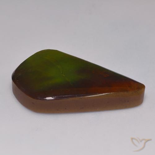 amolita Multicolorido Natural 20.30ct, Chique, Opaco
