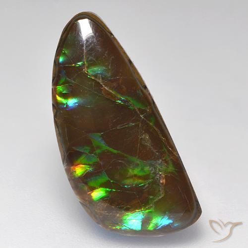 amolita Multicolorido Natural 10.29ct, Chique, Opaco