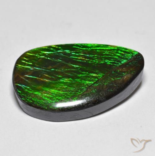 amolita Multicolorido Natural 12.81ct, Chique, Opaco