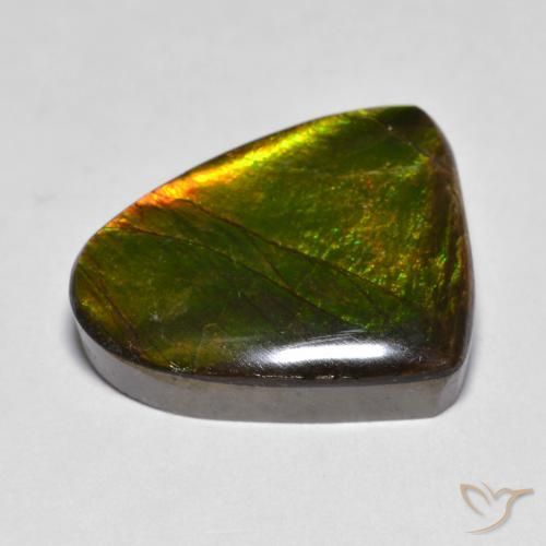 amolita Multicolorido Natural 10.20ct, Chique, Opaco
