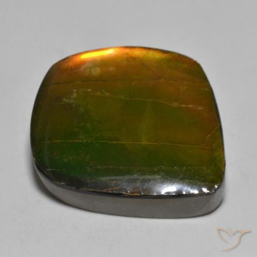 amolita Multicolorido Natural 16.24ct, Chique, Opaco
