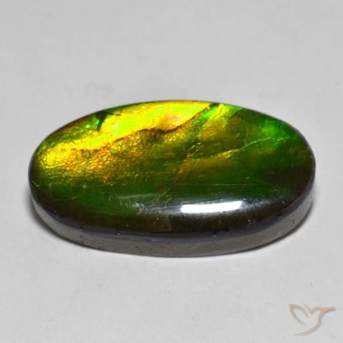 amolita Multicolorido Natural 10.40ct, oval, Opaco
