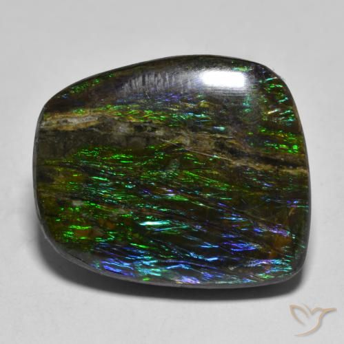 17.51ct Natural Multicolorido amolita, Chique, Opaco