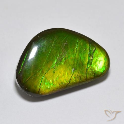 amolita Multicolorido Natural 10.81ct, Chique, Opaco