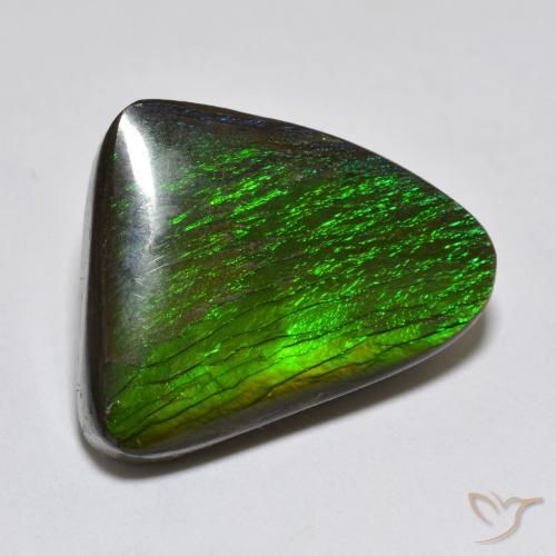 amolita Multicolorido Natural 13.96ct, Chique, Opaco