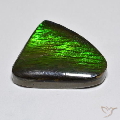 amolita Multicolorido Natural 13.96ct, Chique, Opaco
