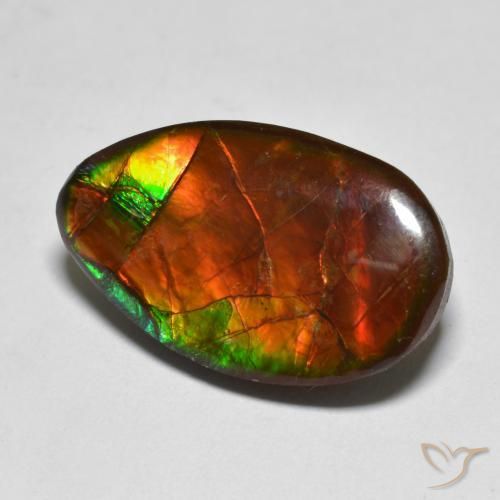 13.17ct Natural Multicolorido amolita, Chique, Opaco