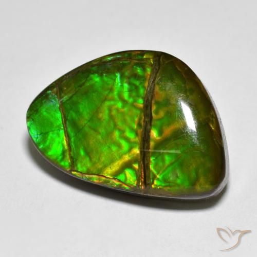 amolita Multicolorido Natural 12.75ct, Chique, Opaco