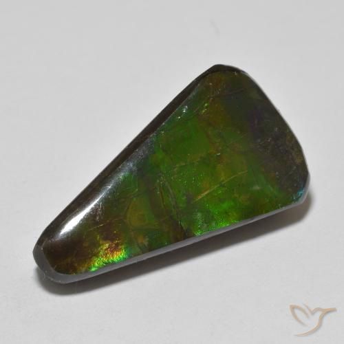amolita Multicolorido Natural 13.74ct, Chique, Opaco