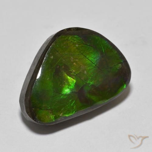 amolita Multicolorido Natural 13.90ct, Chique, Opaco