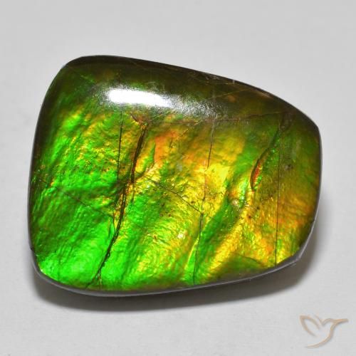 15.03ct Natural Multicolorido amolita, Chique, Opaco
