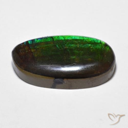 amolita Multicolorido Natural 11.20ct, Chique, Opaco