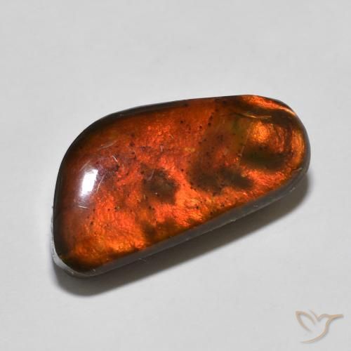amolita Multicolorido Natural 10.53ct, Chique, Opaco