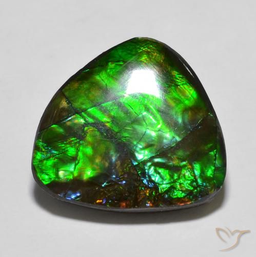 amolita Multicolorido Natural 13.78ct, Chique, Opaco