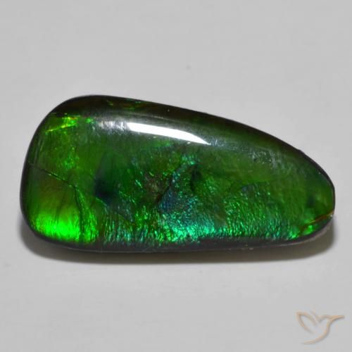 11.49ct Natural Multicolorido amolita, Chique, Opaco