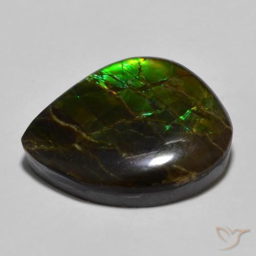 amolita Multicolorido Natural 12.91ct, Chique, Opaco