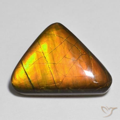 13.83ct Natural Multicolorido amolita, Chique, Opaco