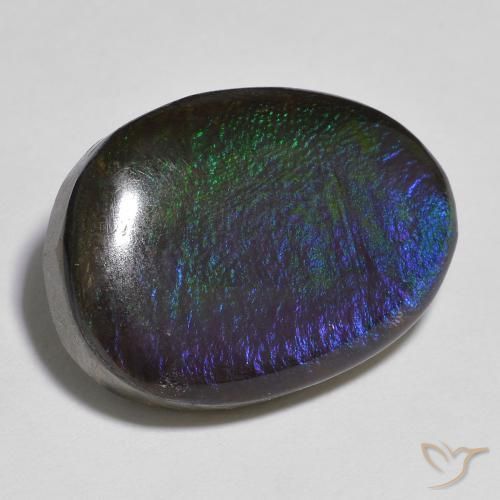 amolita Multicolorido Natural 13.91ct, Chique, Opaco