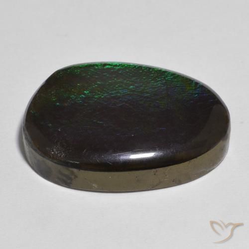 amolita Multicolorido Natural 13.91ct, Chique, Opaco
