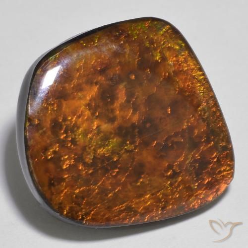 16.86ct Natural Multicolorido amolita, Chique, Opaco
