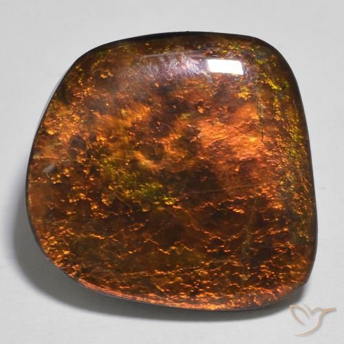 amolita Multicolorido Natural 16.86ct, Chique, Opaco
