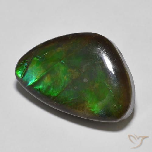 amolita Multicolorido Natural 13.27ct, Chique, Opaco