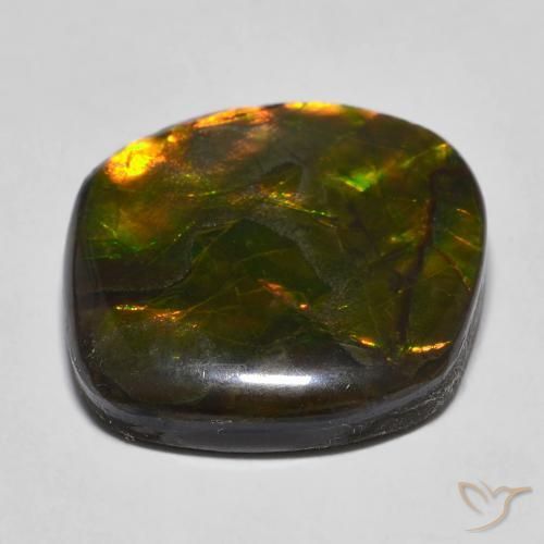 amolita Multicolorido Natural 16.97ct, Chique, Opaco