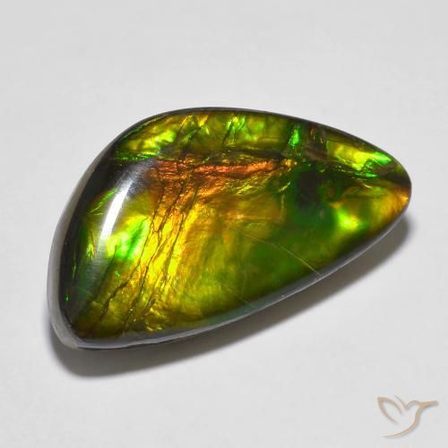 amolita Multicolorido Natural 14.81ct, Chique, Opaco