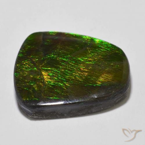 amolita Multicolorido Natural 18.43ct, Chique, Opaco