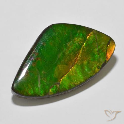 amolita Multicolorido Natural 23.11ct, Chique, Opaco