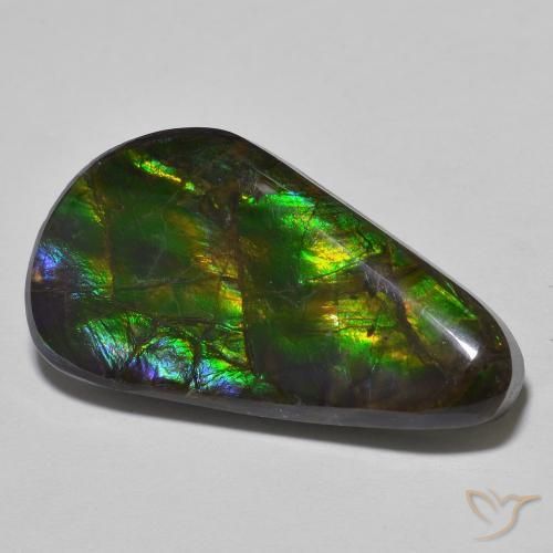 amolita Multicolorido Natural 15.09ct, Chique, Opaco