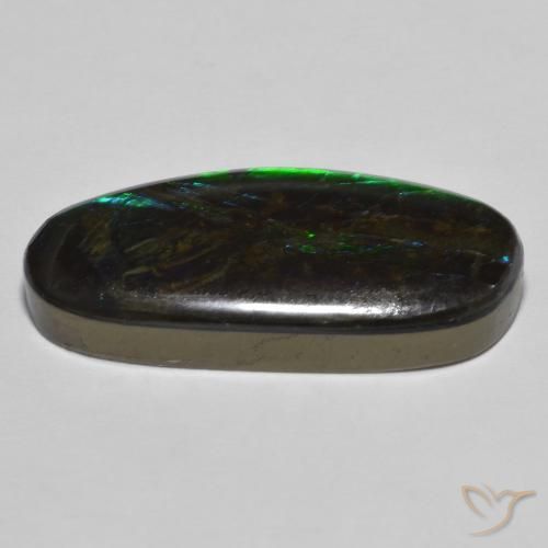 amolita Multicolorido Natural 18.92ct, Chique, Opaco