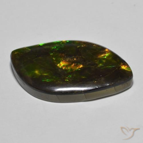 amolita Multicolorido Natural 22.60ct, Chique, Opaco