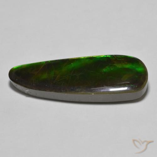 amolita Multicolorido Natural 17.83ct, Chique, Opaco