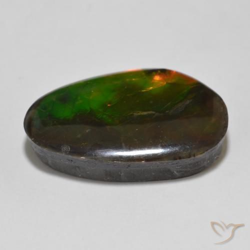 amolita Multicolorido Natural 13.56ct, Chique, Opaco